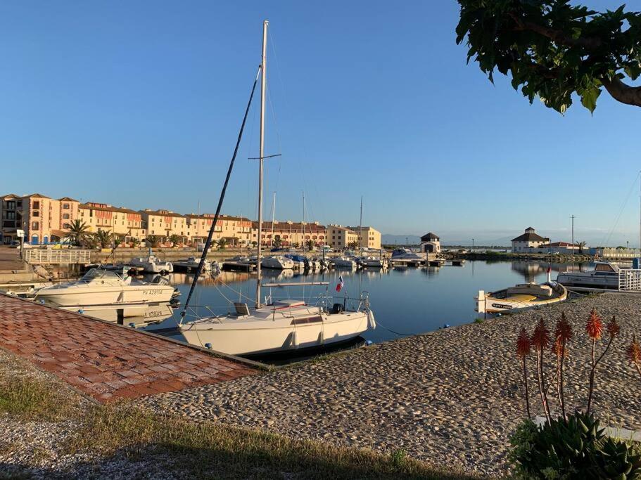 Appartement T2 Neuf + Bateau / Piscine Super Infrastructures à Le Barcarès Extérieur photo